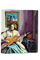 Die Gitarrenspielerin